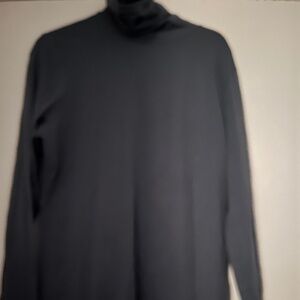 Peruvian Connection blue gray pima cotton stretch TN top